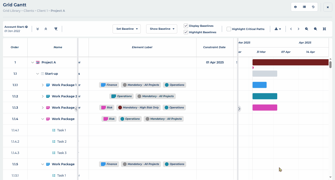 gantt-assigning-element-labels-multiple